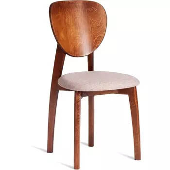 Обеденный стул Tetchair DIAMANTE (Бук/Коричневый)
