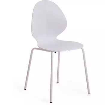Обеденный стул Tetchair EBAY (Металл,Пластик/Белый)