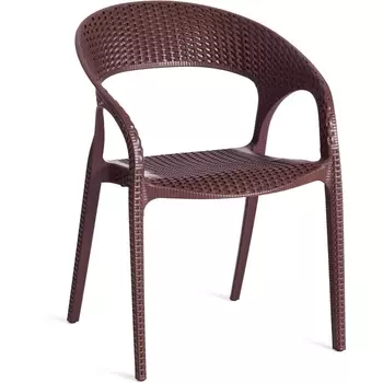 Обеденный стул Tetchair TINTO (Пластик/Коричневый)