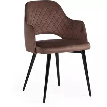 Обеденный стул Tetchair VALKYRIA (Ткань,Металл/Коричневый)