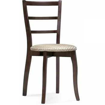 Обеденный стул Woodville Сода орех / камелия ромб арт.601122