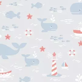 Обои виниловые Grandeco Jack'n Rose II LL3204 10,05 x 0,53 м (Grandeco)