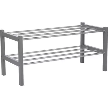 Обувница Атлас серый Mebelik арт.008704