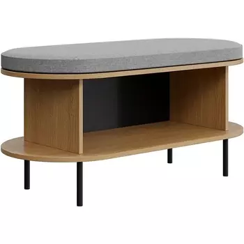 Обувница Movie ОГОГО (арт.832742), (ЛДСП/Черный,Дуб Корбридж) ОГОГО Обстановочка!