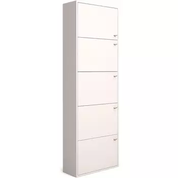 Обувной шкаф 5С, Белый, 100297 МАМА