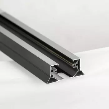 Однофазный шинопровод накладной 220V черный 2м Lussole 10341