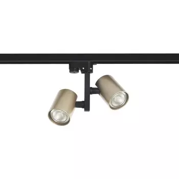 Однофазный трековый светильник 220V 0.31 001 60C2 BL-BZ Crystal Lux Clt