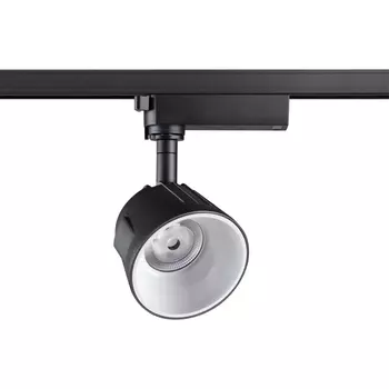 Светильник трековый однофазный трехжильный IP20 4000K 20W 100-265V KNOF NT21 094 черный/белый Novotech PORT 358726