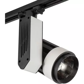 Однофазный трековый светильник светодиодный 220V AM Group TRACK AM181-BK-WH 4000K
