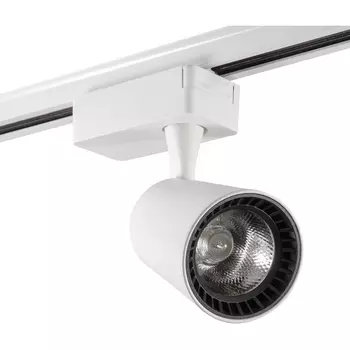 Однофазный трековый светильник светодиодный 220V AM Group TRACK AM228-10W WH 4000K