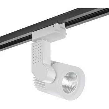 Однофазный трековый светильник светодиодный 220V AM Group TRACK AM333 12W WH 3000K