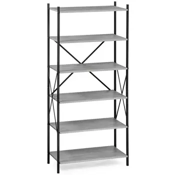 Офисная мебель Woodville Траун Лофт 60 бетон / черный матовый 533194