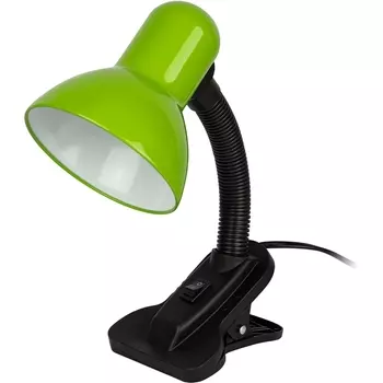 Офисная настольная лампа на прищепке ЭРА N-102-Е27-40W-GR