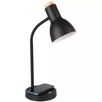 Офисная настольная лампа светодиодная с диммером и выключателем Eglo VERADAL-QI 900628