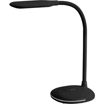 Настольная лампа для школьника светодиодная с выключателем ЭРА NLED-477-8W-BK