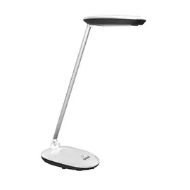 Офисная настольная лампа светодиодная с выключателем TLD-531 Black-White/LED/400Lm/4500K/Dimmer Uniel
