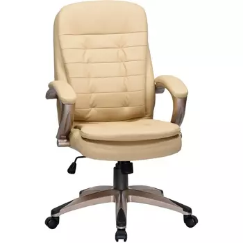 Офисное кресло для руководителей DONALD (бежевый) (Dobrin)