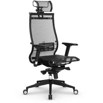 Офисное кресло Метта Samurai Black Edition Черный МЕТТА