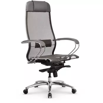Офисное кресло Метта Samurai S-1.04 MPES Светло-коричневый/Серый/Светло-коричневый МЕТТА