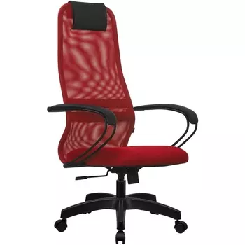 Офисное кресло Метта SU-B-8/подл.130/осн.001 Красный МЕТТА