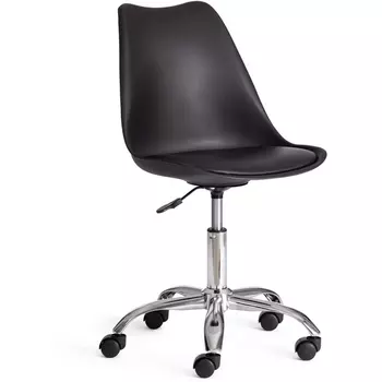 Офисное кресло TULIP (mod.106-1) / 1 шт. в упаковке (Металл,Пластик /Черный,Хром) Tetchair