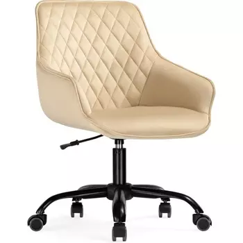 Офисное кресло Woodville Алмер бежевое