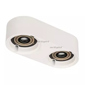 Корпус PLURIO-BASE-SURFACE-RS179x78 (WH, 1-2, 200mA) (IP20 Металл) 030261 (Arlight)