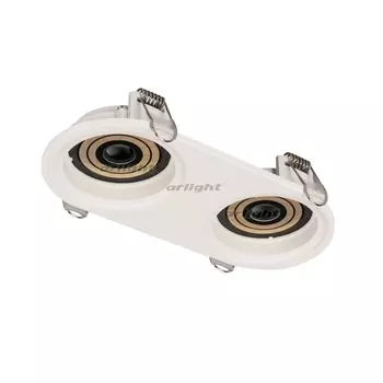 Корпус PLURIO-BASE-BUILT-RS185x85 (WH, 1-2, 200mA) (IP20 Металл) 031739 (Arlight)