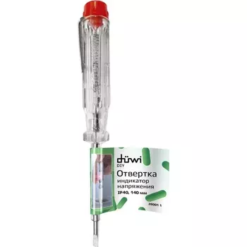 Отвертка-индикатор напряжения duwi 26001 1 Duwi