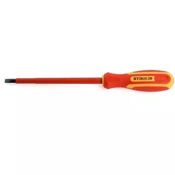 Отвертка шлицевая диэлектрическая Stekker 39768