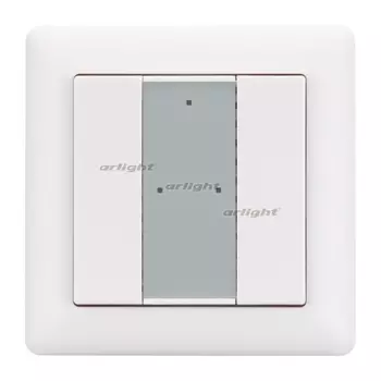 Панель Knob SR-KN9551K2-UP White (KNX, DIM) (Arlight, IP20 Пластик, 3 года) 023487