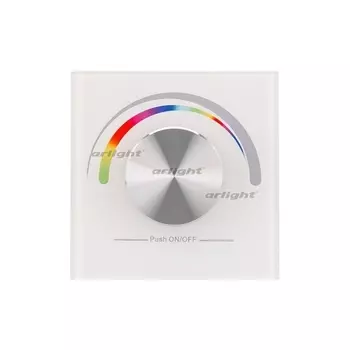 Панель Rotary SR-2836-RGB White (3V,RGB,1зона) (Arlight, IP20 Пластик, 3 года) 019573