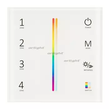 Панель Sens SMART-P55-MULTI White (3V, 4 зоны, 2.4G) (Arlight, IP20 Пластик, 5 лет) 028309