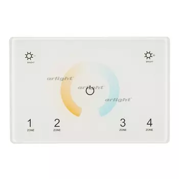 Панель Sens SMART-P81-MIX White (230V, 4 зоны, 2.4G) (Arlight, IP20 Пластик, 5 лет) 028400