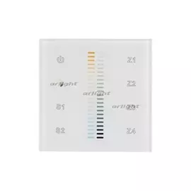 Панель Sens SR-2830B-AC-RF-IN White (220V,MIX+DIM,4зоны) (IP20 Пластик) 021063 (Arlight)