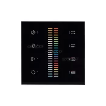 Панель SR-2830C-AC-RF-IN (220V,RGB+CCT,4зоны) (IP20 Пластик) Arlight 019062