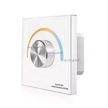 Панель SMART-P2-MIX-G-IN White (3V, Rotary, 2.4G) (Arlight, IP20 Пластик, 5 лет) 033754
