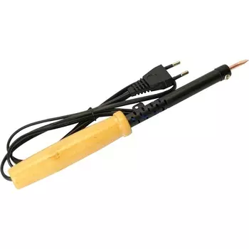 Паяльник с деревянной ручкой 30W Stekker 49983