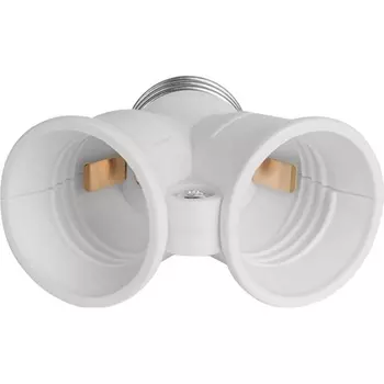 Патрон-переходник для ламп Е27-2хЕ27 duwi 24640 4 Duwi