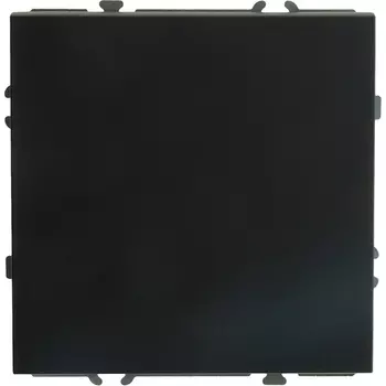 Переключатель одноклавишный (черный) Stekker Эмили 49841
