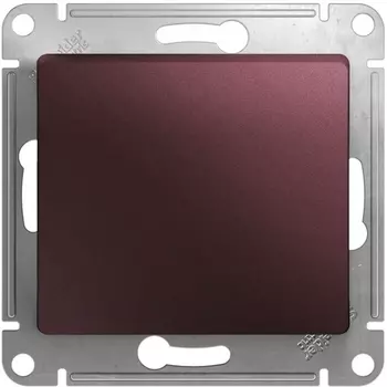 Переключатель перекрестный одноклавишный (баклажановый) Systeme Electric Glossa GSL001171