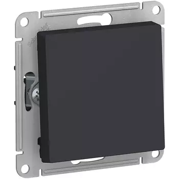 Переключатель перекрестный одноклавишный (карбон) Systeme Electric AtlasDesign ATN001071