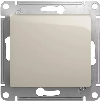 Переключатель перекрестный одноклавишный (молочный) Systeme Electric Glossa GSL000971