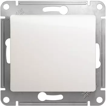 Переключатель перекрестный одноклавишный (перламутровый) Systeme Electric Glossa GSL000671