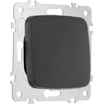 Перекрестный переключатель одноклавишный Arte Milano am-205 205.34-1.black