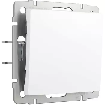 Перекрестный выключатель одноклавишный (белый матовый) Werkel W1113061 (a062401)