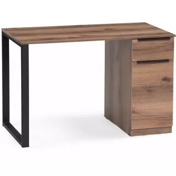 Письменный стол Бэтти Лофт (Бэтти Лофт 116х60х75 дуб делано темный / черный) Notta арт.564716