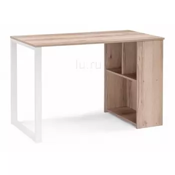 Письменный стол Notta Битти Лофт 116х60х75 дуб делано светлый / белый матовый 495412