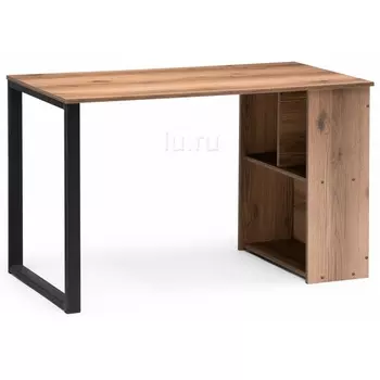 Письменный стол Notta Битти Лофт 116х60х75 дуб делано темный / черный матовый 489671
