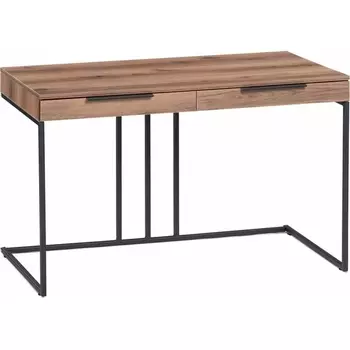 Письменный стол Льюис Лофт 120 (Льюис Лофт 120х65х75 дуб делано темный / черный матовый) Notta арт.564719